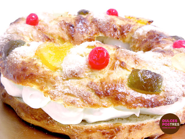 Roscón de Reyes- Receta de roscón de Reyes casero